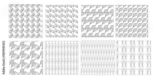 Six illegible grayscale images arranged in two rows