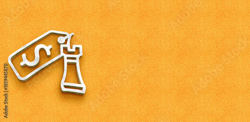 Strategic Pricing and Competitive Market Positioning Icon