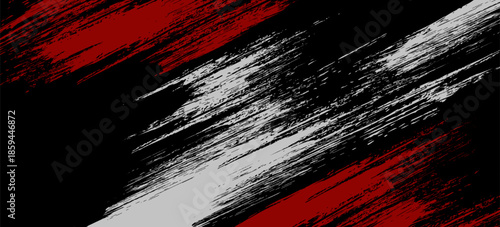 black white and red grunge texture background. eps 10