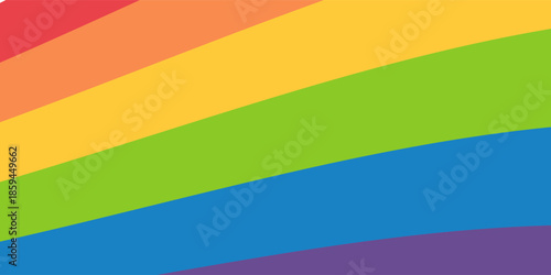 Pride month symbol.Unconditional love flag.Colorful rainbow vector background.