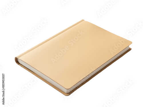 A person's guidebook or journal with a blank page waiting for notes and ideas