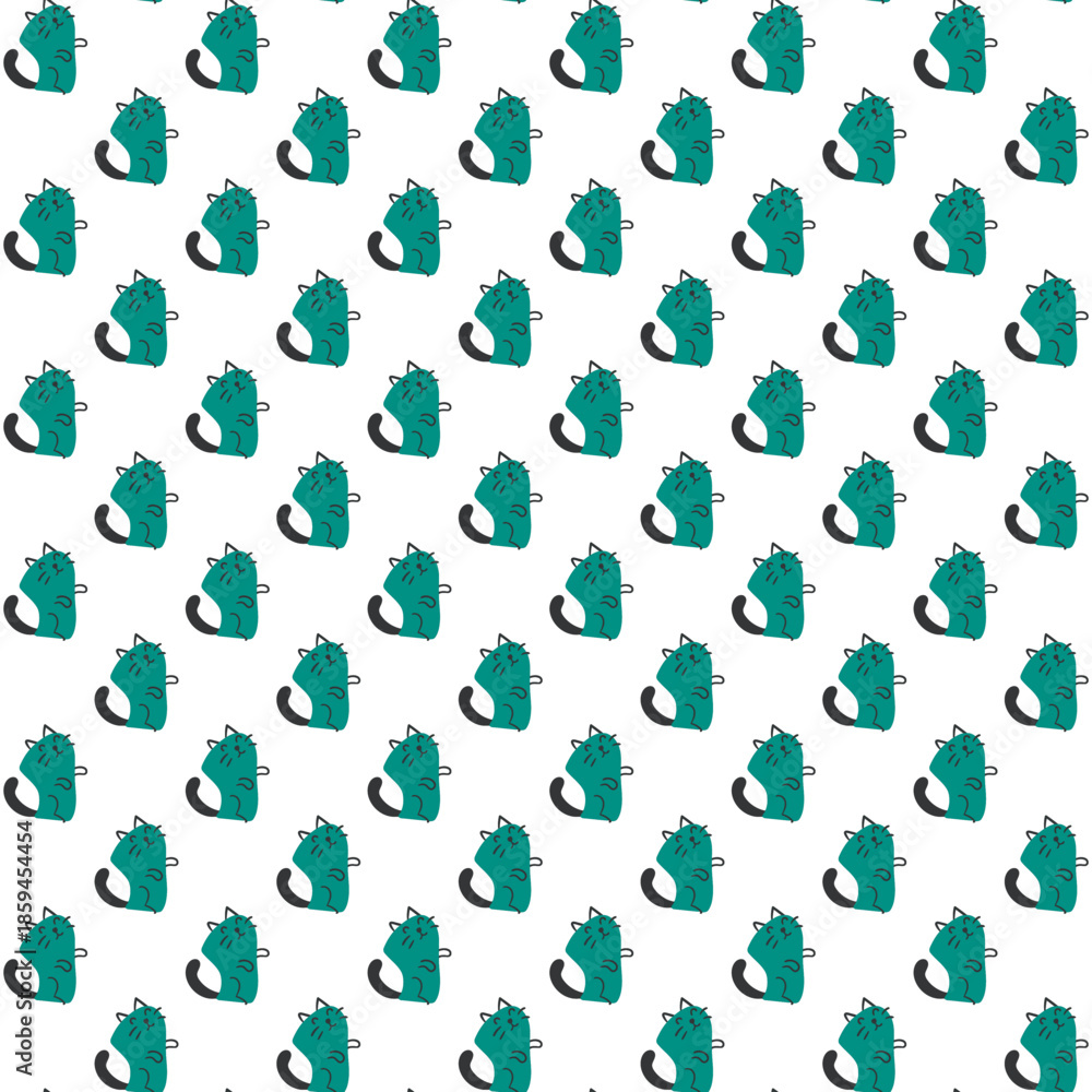 Fototapeta premium Easter seamless pattern