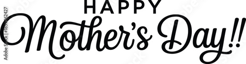 Happy mother's day greeting card