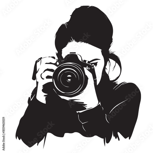 photographer with camera