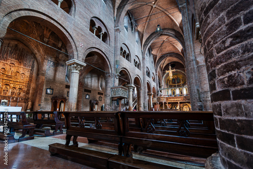 The Modena Duomo is a masterpiece of the romanesque middle ages style in Italy. Designed by the greates sculptor and architect of his age.