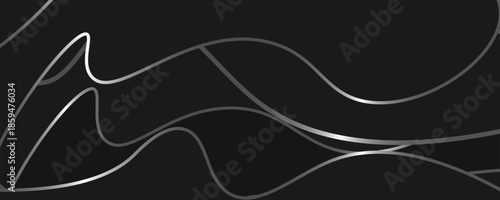 Black metal texture steel background. Perforated sheet metal. vector