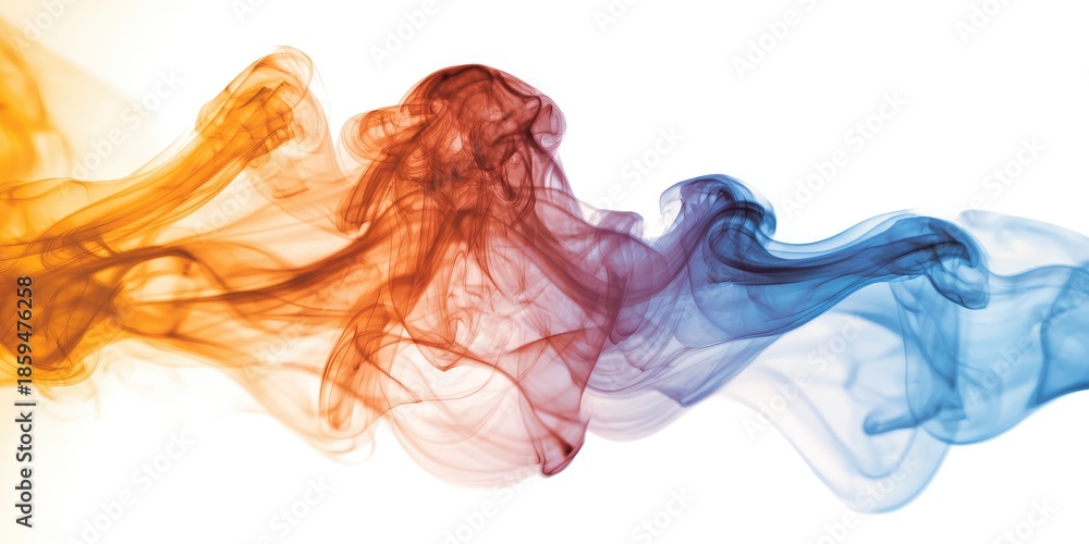 Fototapeta premium abstract colorful smoke