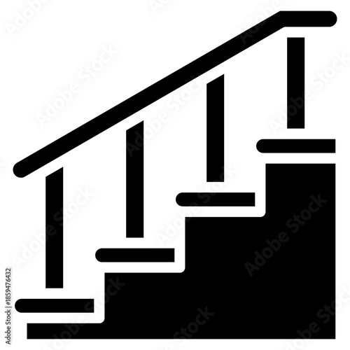 Stairs  Icon Element For Design