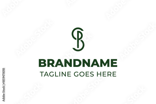 Letters SP PS Modern Logo, suitable for any business with SP PS initials