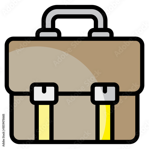 Briefcase  Icon Element For Design