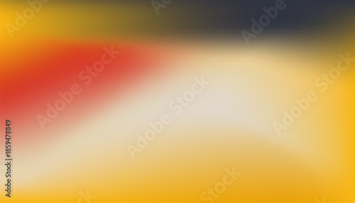 Blurred color gradient background, abstract red beige yellow grain gradation texture, vector soft orange black texture blur abstract background