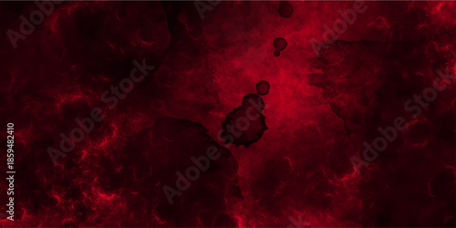 Abstract background with Scary Red and black horror background. Textured Smoke. abstract background with natural texture . marbled red painted background illustration for Christmas or valentines day.	