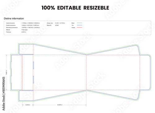 flip top boxes triangle dieline template box dieline die lines packaging custom dieline  box cardboard box dieline pizza box dieline printable product packaging layout,