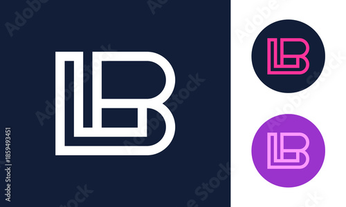 Unique LB line logo