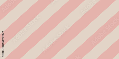 Soft pink and white diagonal stripes pattern viewed from directly above