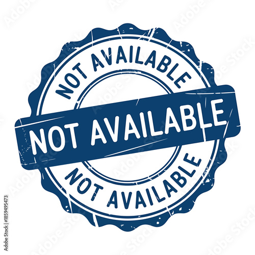 Not Available Stamp Graphic for Unavailable Items