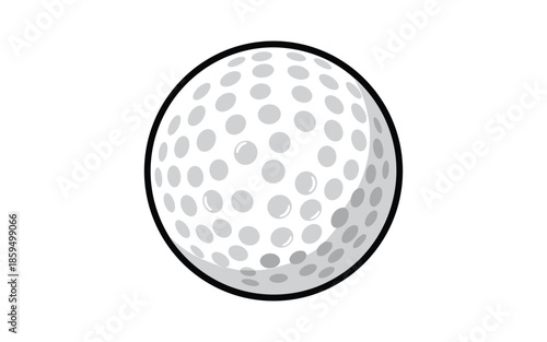 Single golf ball