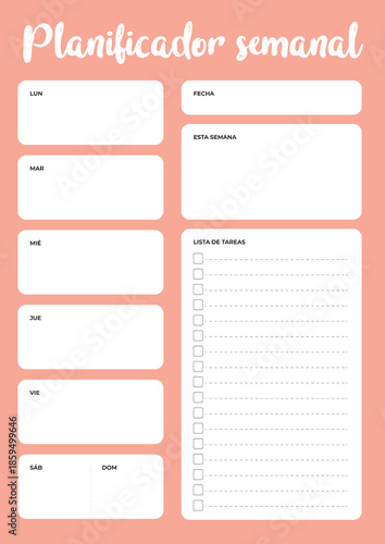 planificador mensual por días y tareas