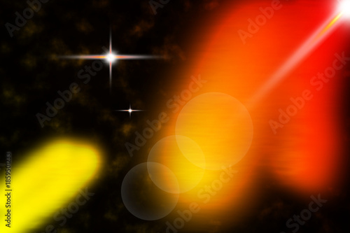 Radiant sunlight flare featuring warm glowing rays bright energy and atmospheric light effect ideal for natural and abstract backgrounds