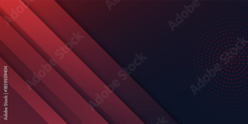 Modern dark red black white line abstract background for presentation design template. Vector illustration for corporate, business, wedding, talks, and beauty contest