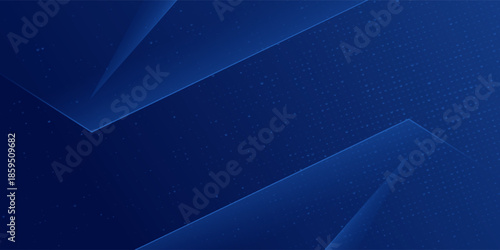 Abstract blue white dot pattern gradient texture technology background.vector future tegnology.