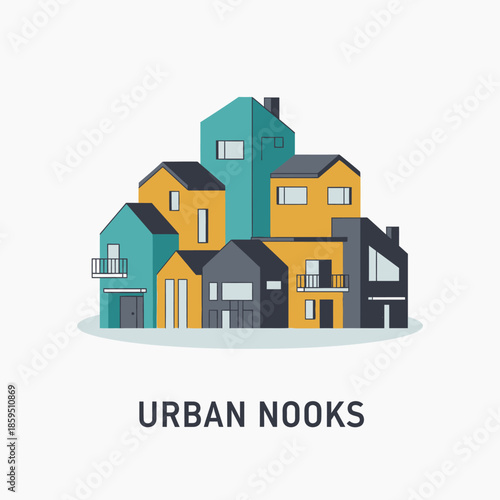 Modern Urban Nooks Architecture Collection.