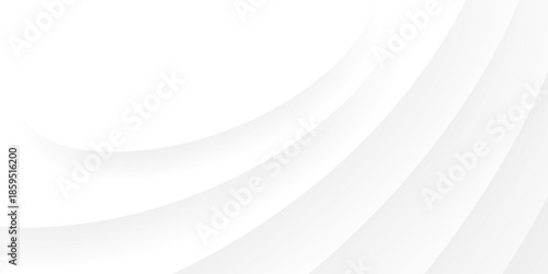 Abstract Futuristic 3d White Architecture Circular Concentric Background. White circle abstract background. Circular Building. Geometric technology design. White tunnel background.