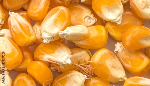 Yellow corn kernels texture background

