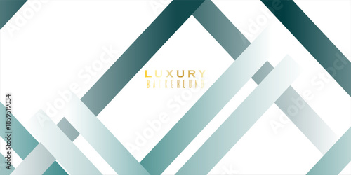 3D blue luxury abstract background overlap layer on dark space with golden waves effect decoration. suit for media in product design