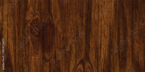 Old wood texture background featuring a dark brown natural grain pattern on a weathered oak timber plank surface suitable for a rustic hardwood floor or wall panel design