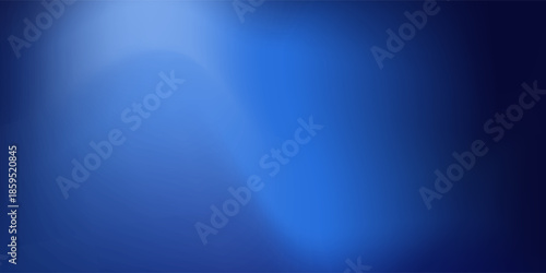 Dark Blue Gradient Abstract Background. Blurred Gradient with grain noise texture effect, elegant and futuristic good for wallpaper, copy space