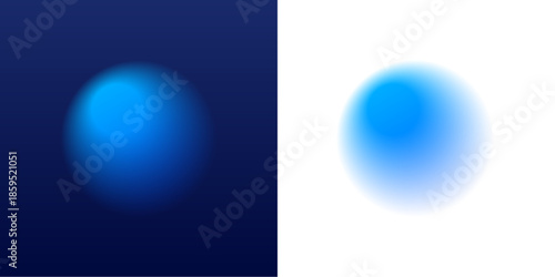 Translucent gradient drops form floating abstract shapes. Smooth neon glow creates depth and movement. Perfect for digital art, trendy designs, and vector compositions.