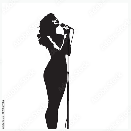 silhouette of a woman