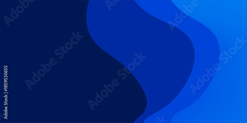 Minimal blue wave background. dynamic shape composition, subtle color gradations, suitable for your design templates such as poster, banner