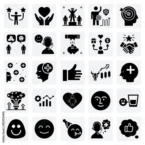 Optimistic Mindset And Positive Outlook – Illustrations Of Goodwill, Positivity, And Optimism For Self-Help Content