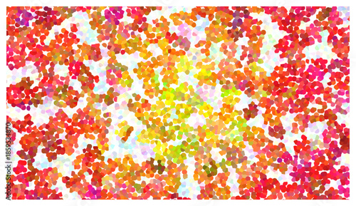 Vibrant Abstract Mosaic Background with Soft Colorful Geometric Shapes