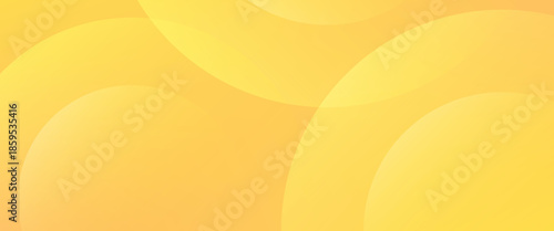 gradient yellow background. abstract circle shape modern background. Minimalist banner background yellow gradations soft color.