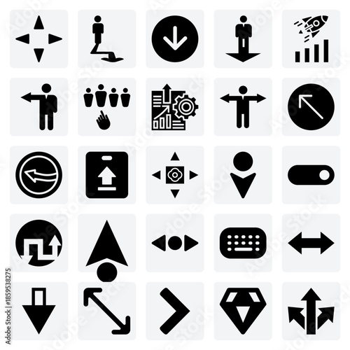 Multi-Directional And Universal Navigation Cues – All Directions, Up, Down, And Left-Right Arrows For Wayfinding