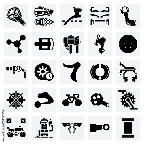 Rider Control And Power Drivetrain Parts – Handlebars, Brakes, Pedals, And Shift Levers For Competitive Cycling.