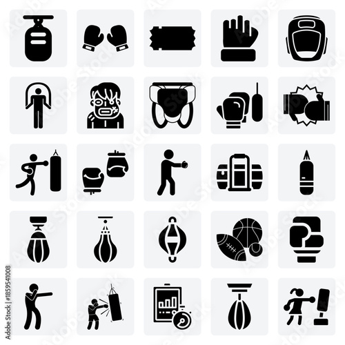 High-Intensity Boxing Workout – Jump Rope, Punching Bag, And Gloves For A Fitness, Gym, And Training Routine