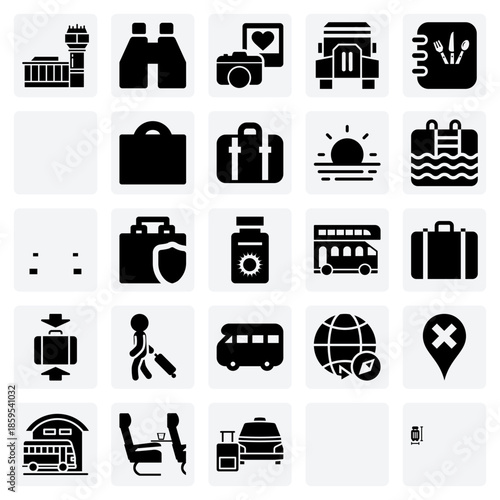 Modern Vacation And Exploration – From Airport Arrival To City Tours And Sunset Beaches For Travel Planning Content.