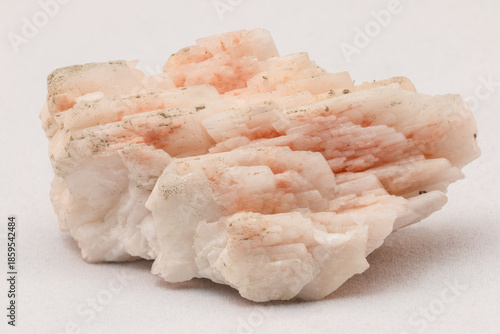 Barite specimen, studio photograph