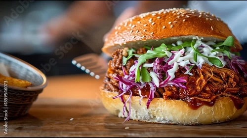 Bbq Pulled Pork Sandwich