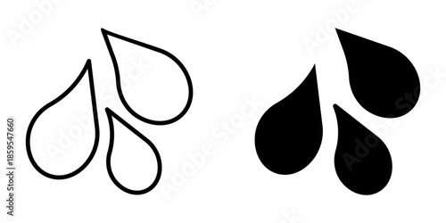 water splash graphic icon vector