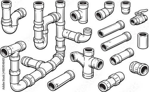 Plumbing Valves and Flow ControlBundl eps