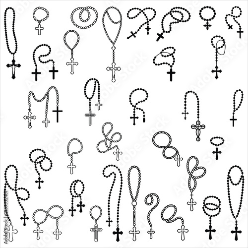 Rosary SVG Clipart