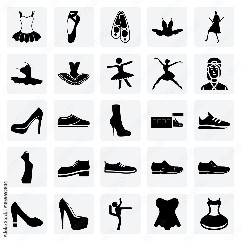 Fototapeta premium Ballerina Costume And Dancewear Essentials – Visuals Of Tutus And Shoes For Classical Dance And Theater Projects