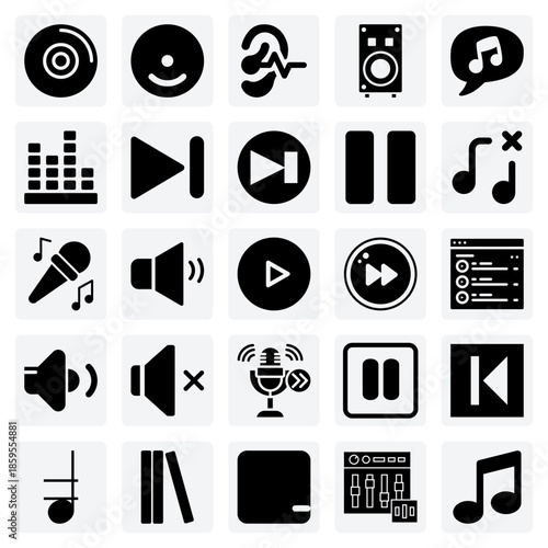 Sound And Music Listening Experience – Hearing Sound, Equalizers, And Track Lyrics For Audio-Related Branding Projects