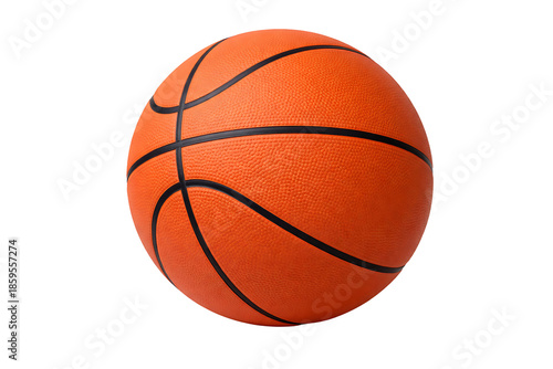 Basketball Ball Isolated on Black