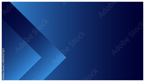 ネイビーグラデーションのひし形フレーム背景 右コピースペースのビジネスデザイン